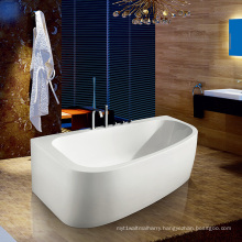 Hot Tub Hotel Acrylic Soaking Freestanding Bathroom Bathtub